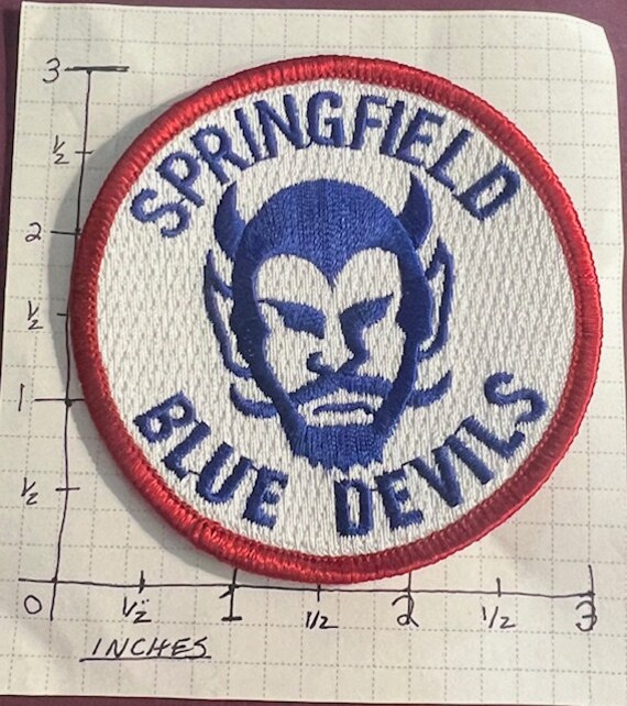 Springfield Blue Devils  School Patch-- Jacket Pa… - image 2