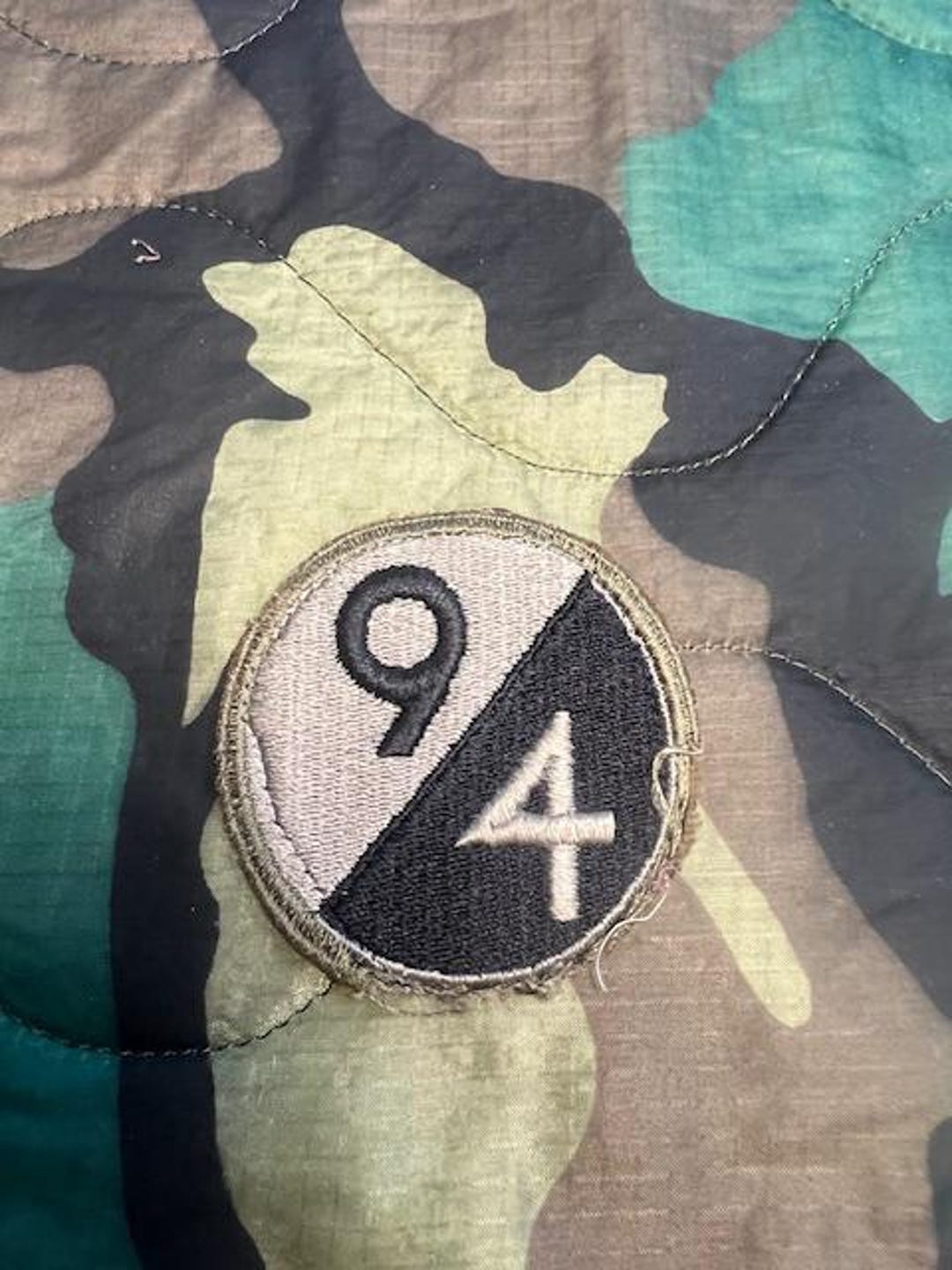 94th Script 94th Ninety Fourth Army Infantry Division No Glow Under Uv - Etsy