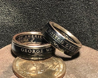 Custom Made Presidential U. S. Dollar Coin Ring Coinring
