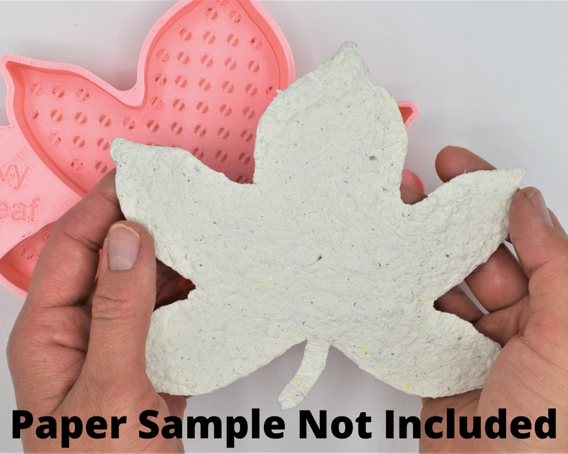 Ivy Leaf Deckle and Mold Paper Making Deckle and Mold DIY Etsy