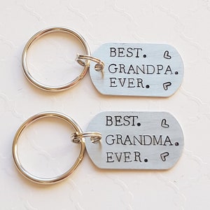 Custom small dog tag keychain