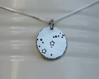 Zodiac constellation necklace