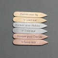 Custom stamped collar stays
