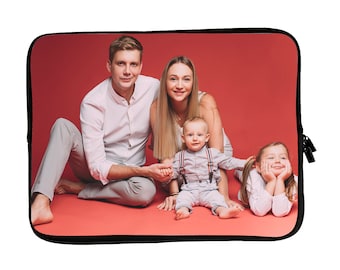 Personalised Laptop Sleeve Case -  any photo, logo, image, picture, custom design