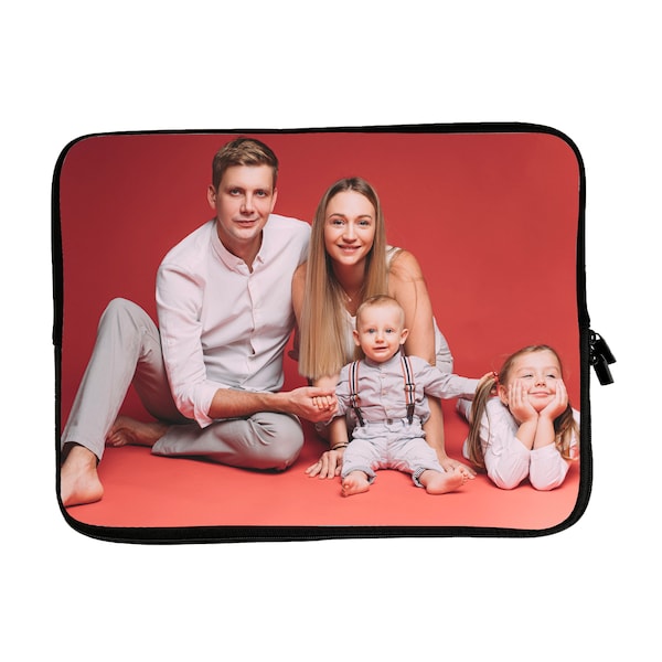 Personalised Laptop Sleeve Case -  any photo, logo, image, picture, custom design