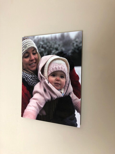 High Quality Aluminium Sublimation Print With Display Block Photo & Art Personalised Custom Family