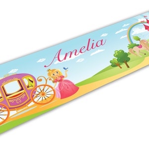 Personalizado princesa XXL lugar mat mate 82 x 22 cm niños portátiles niños portátiles de alimentación antideslizante lavavajillas seguro princesa reutilizable bebé bebé