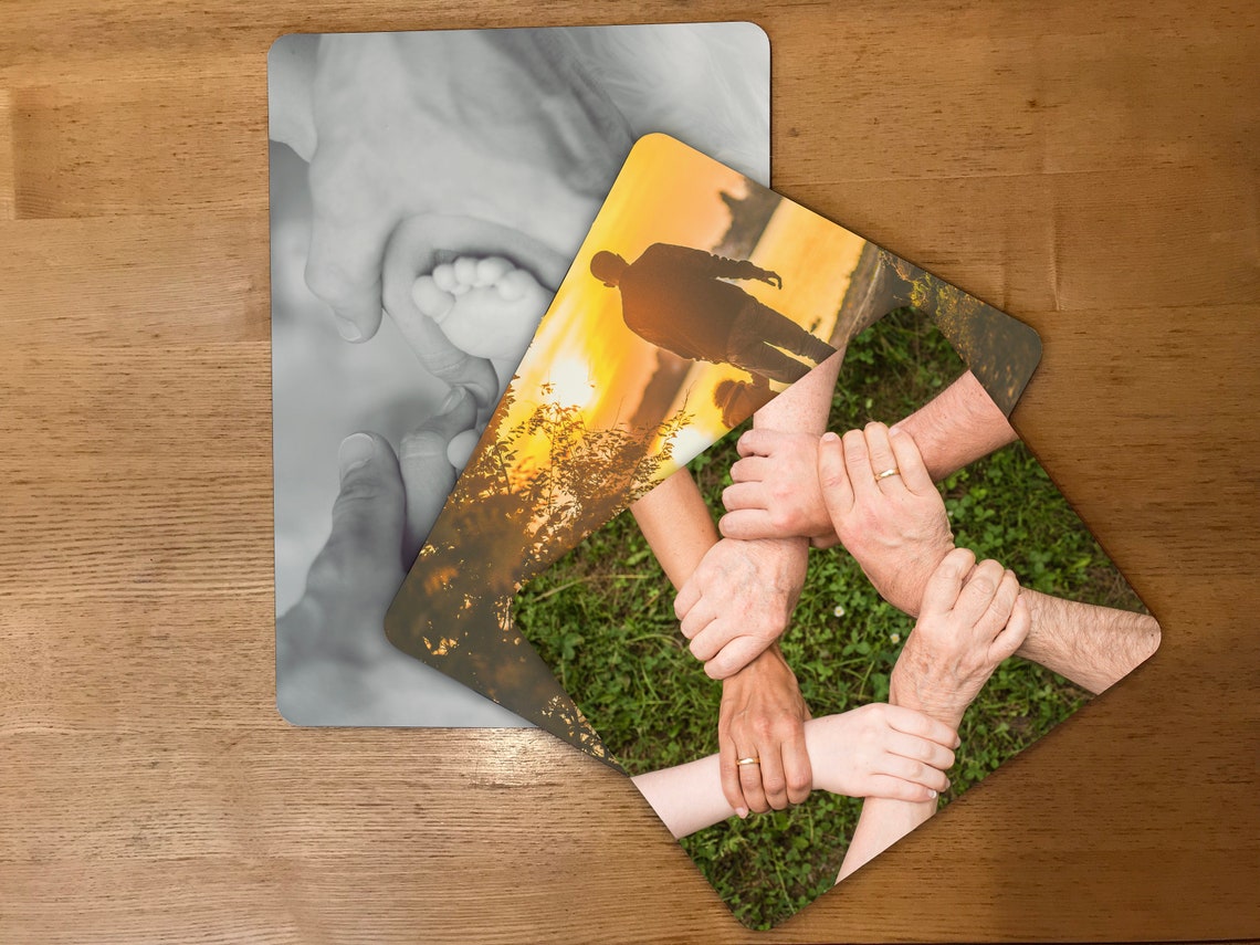 Personalised Photo Hardboard Placemat YOUR IMAGE Photograph Etsy UK
