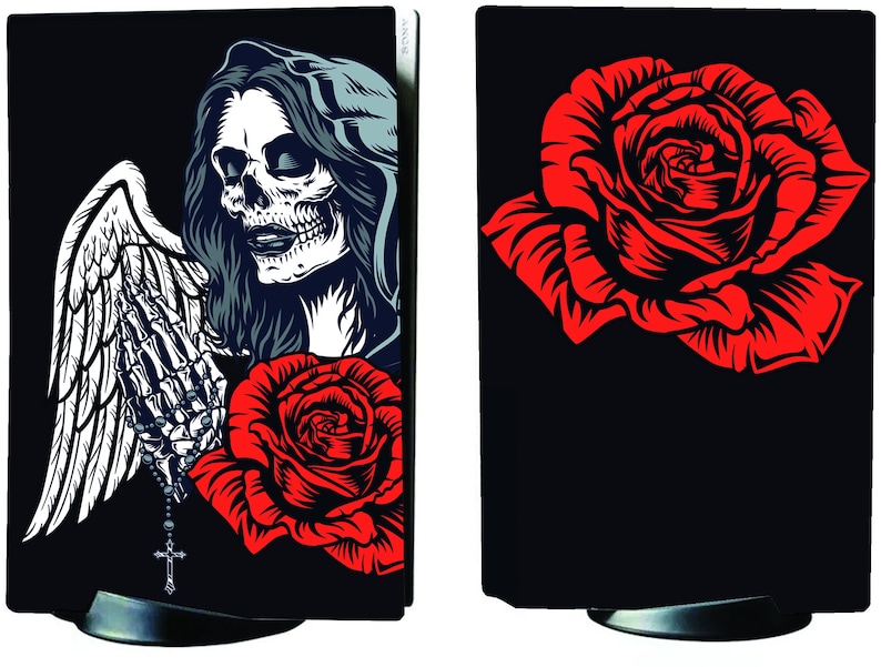 PS5 Skull Candy Console Vinyl Sticker PS5 Skull Candy Console Vinyl Sticker