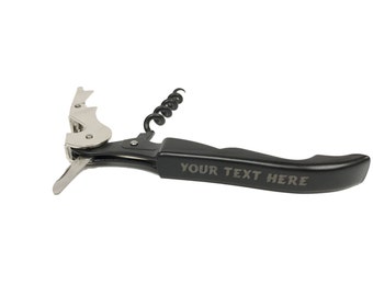 Personalised Engraved Corkscrew, Gift, Any Engraving, Any Occasion