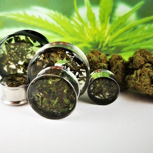 Plug, Hanfblüte,  Unkraut Plugs, Cannabis Schmuck,  420