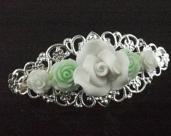 verzierte Haarspange, Vintage-Stil, Haarschmuck,Hochzeit,