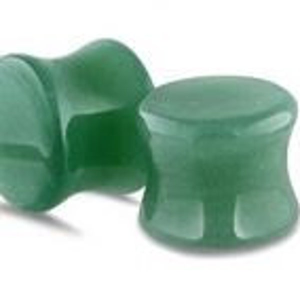 Plug, jade, stone plug, piercing, ear piercing, tunnel,