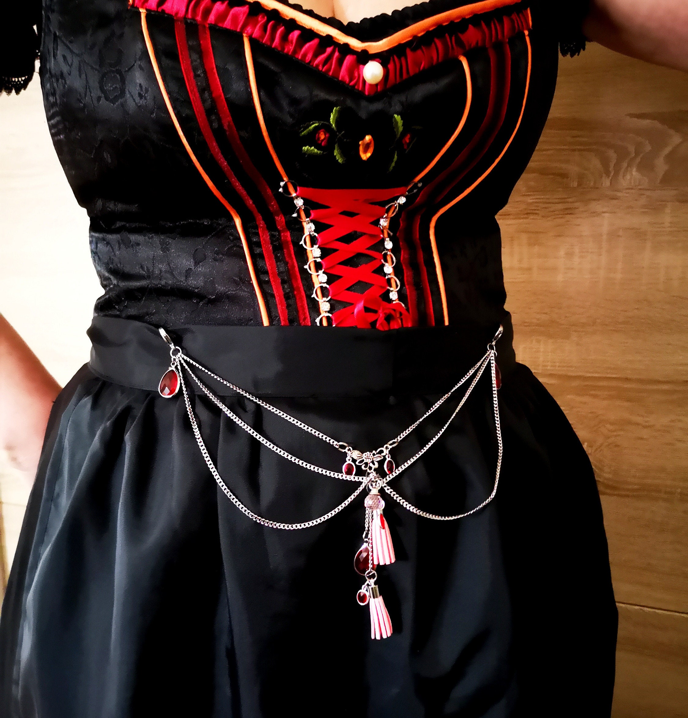 Orecchini Pendenti Edelweiss In Argento Antico Con Cristalli - Gioielli Tradizionali Per Oktoberfest E Dirndl