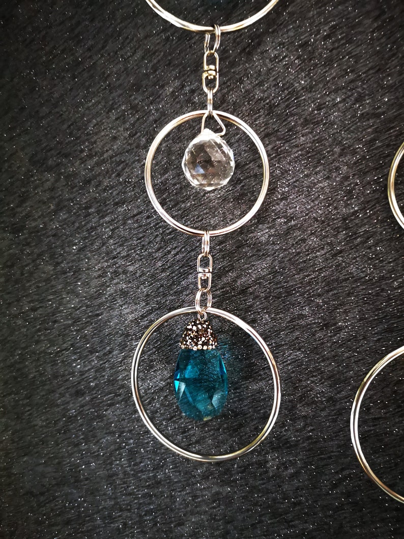 Suncatcher, Festerdekoratin, Feng shui, Sonnenfänger, Kristallanhänger Blau