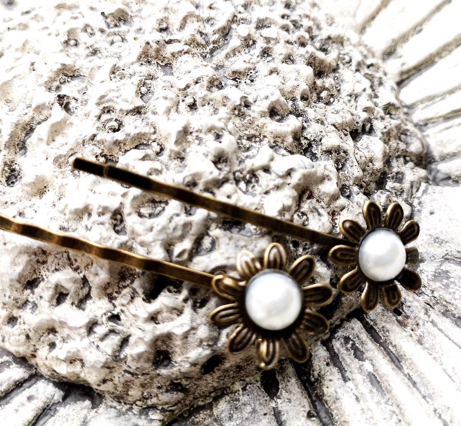 20 Stück Haarnadeln Mit Cabochons – Bronzefarben, Für Schmuckherstellung & DIY | Länge Ca. 6cm, Für 12mm Steine