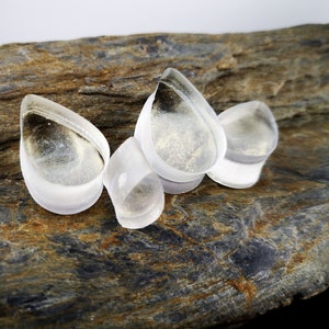 Plug, drop, ear piercing, gold shimmer