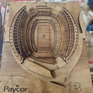 Cincinatti Bengals PaycorField 3d model FREE SHIPPING