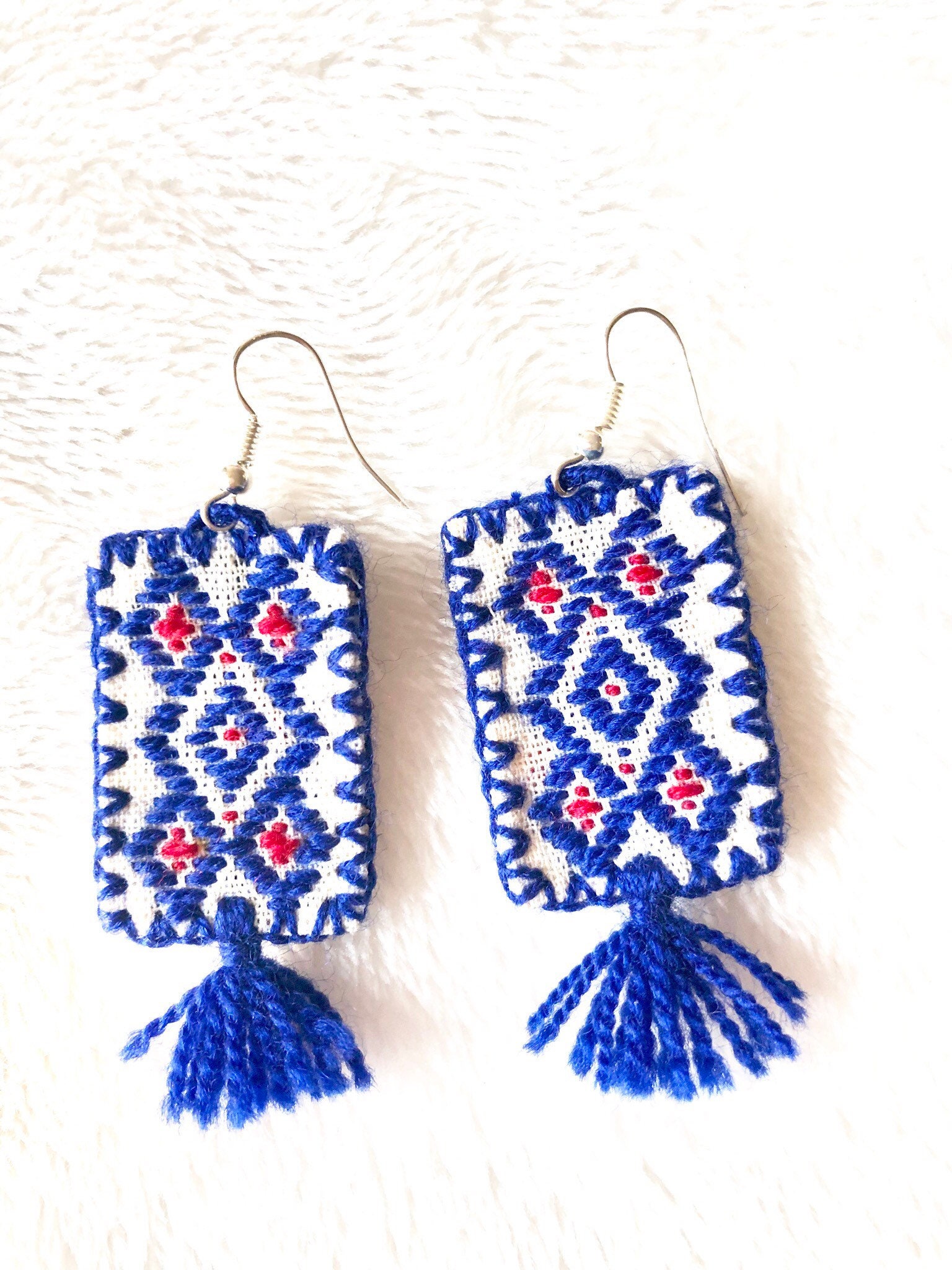 Embroidery Earrings
