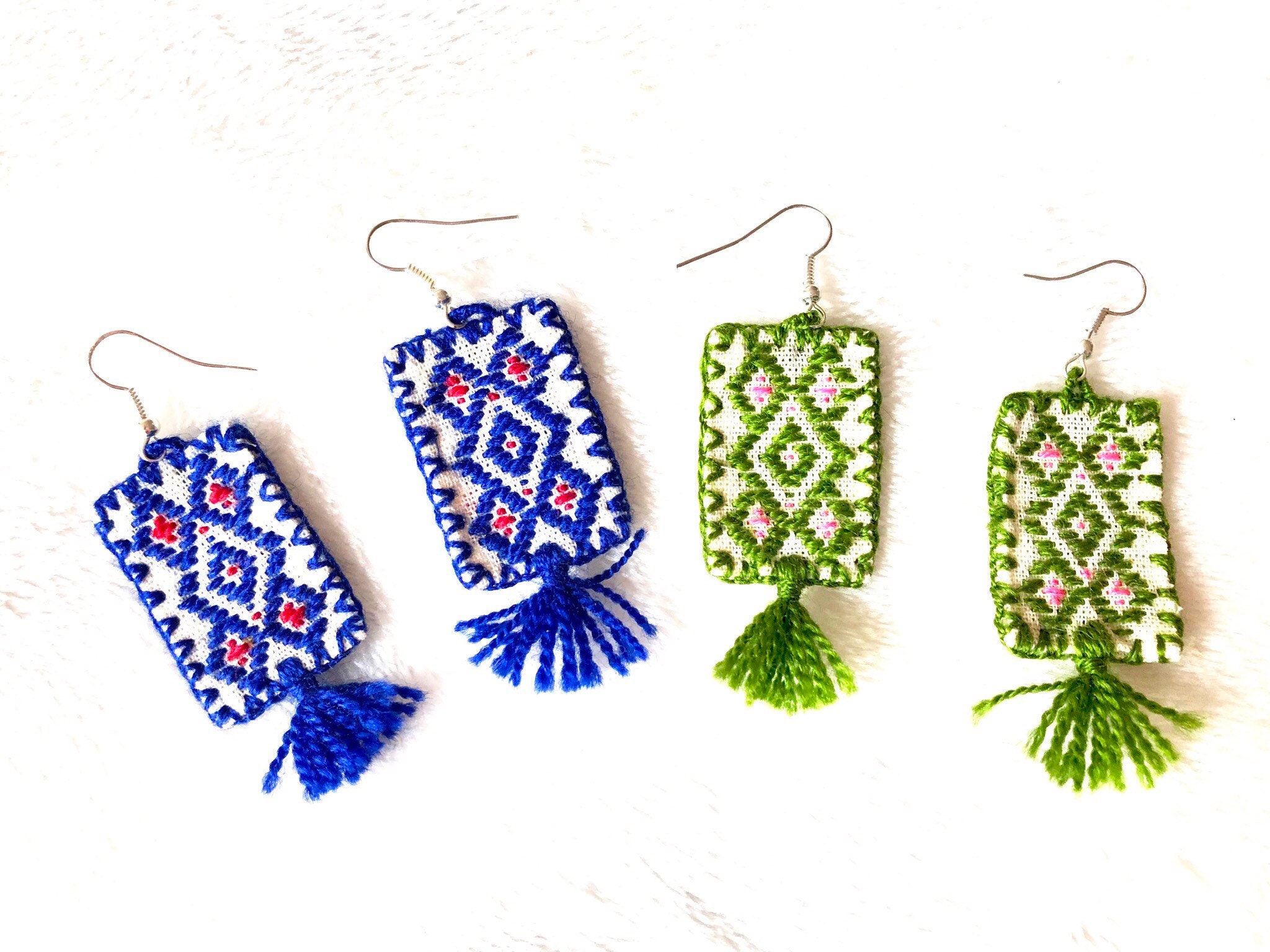 Embroidery Earrings