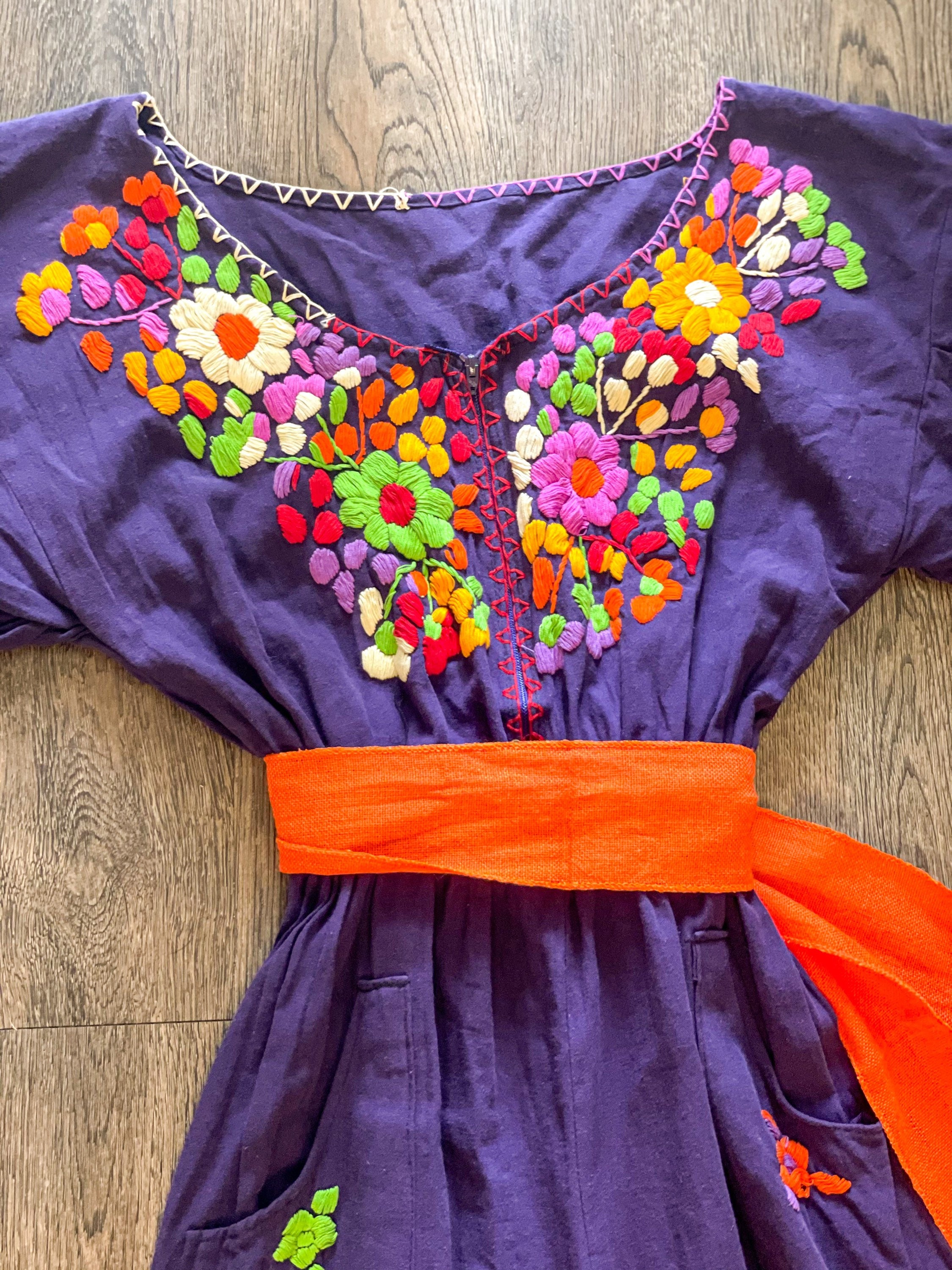 Mexican Jumpsuit/ Women Jumpsuit/Linen Jumpsuit/ 5 de Mayo Etsy