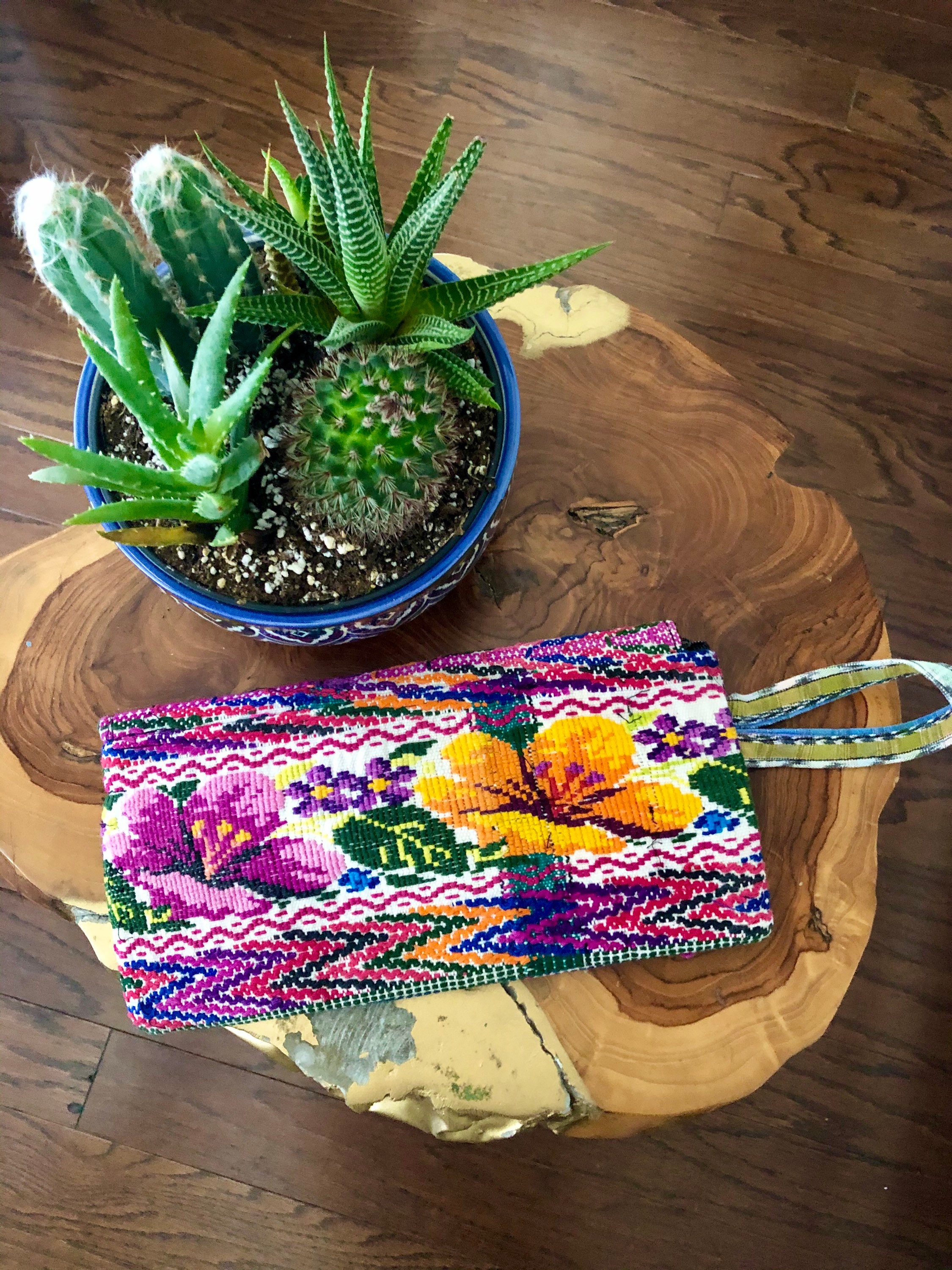 Clutch From Guatemala/ Guatemalan Clutch/ Colorful Clutch/ Etsy