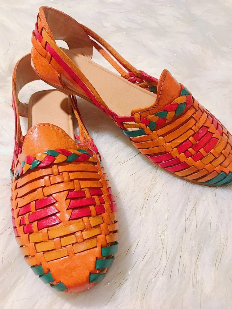 all orange huaraches