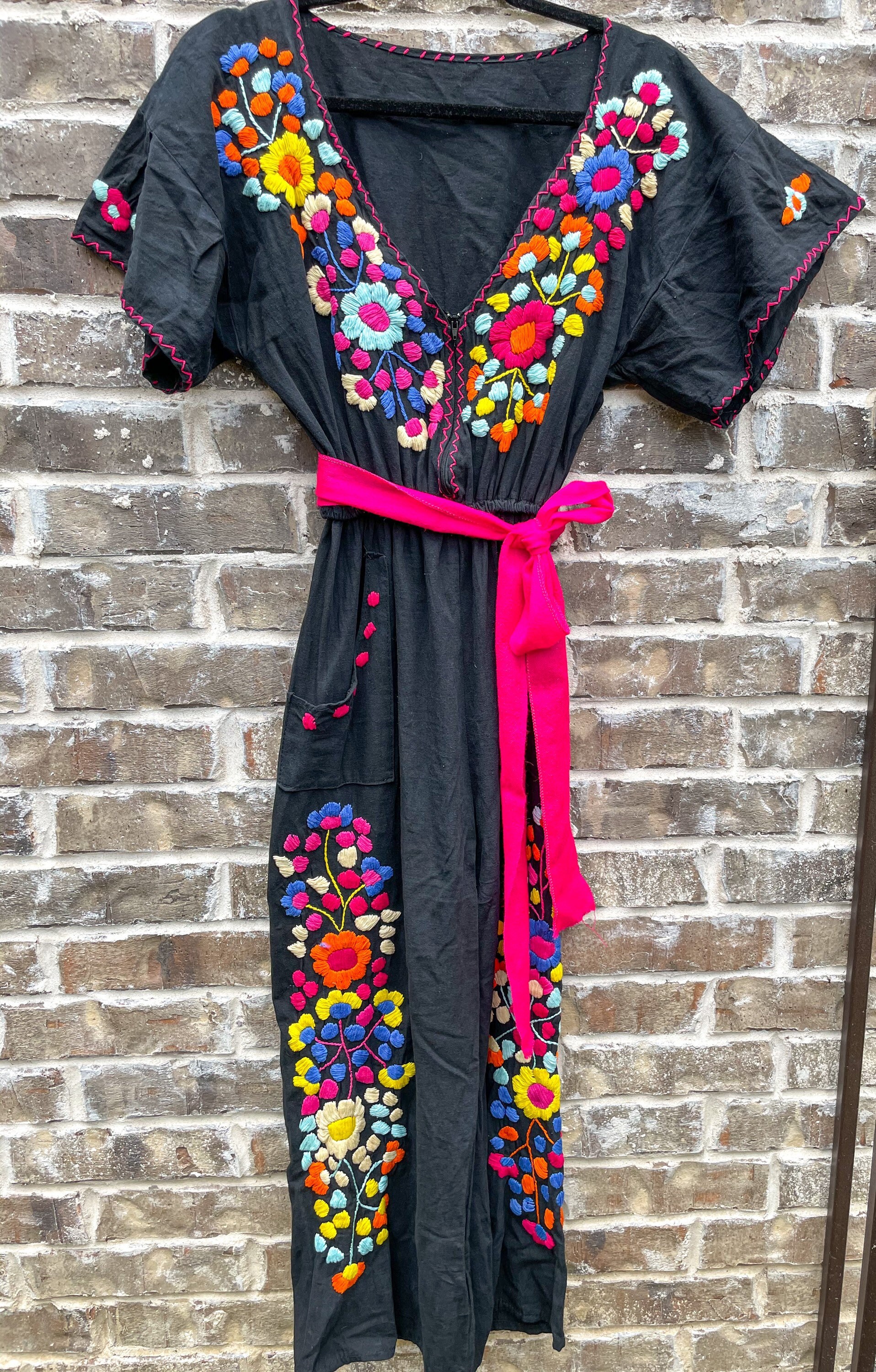 Mexican Jumpsuit/ Women Jumpsuit/linen Jumpsuit/ 5 De Mayo Etsy Norway