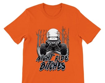 Off-Road Tshirt Offroad SHirt Ride Bitches off road shirt, Adventure Tee, 4WD T-Shirt, Gift, off road lover Premium Unisex Crewneck T-shirt