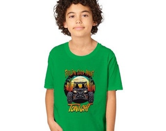 SXS Feeling Good Offroad Shirt UTV Off road Side by Side Off Road Dirt, Side x Side ATV Riding Trail Classic Kids Crewneck T-shirt