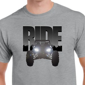Side x Side UTV ATV SXS Offroad Shirt 4x4 Riding Ride Side by Side Shirt Off road Gift Heavyweight Unisex Crewneck T-shirt