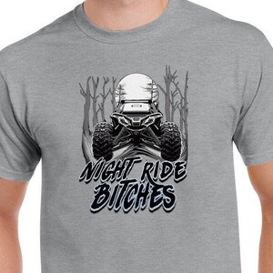 Offroad Shirt Side by Side Tshirt, Ride Bitches off road Adventure Tee 4WD Gift Off road lover funny shirt Unisex Crewneck T-shirt