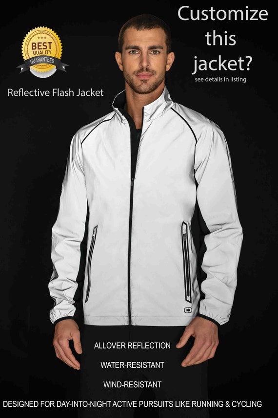 reflective walking jacket