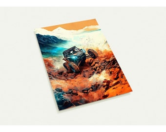 UTV Side by Side SXS OffRoad Riding Off Road Paquete de 10 tarjetas de felicitación