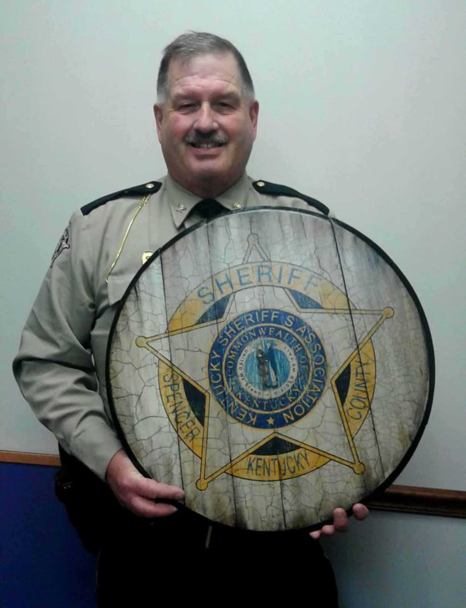 Spencer County Ky. Sheriff's Office Hand Painted Bourbon Etsy