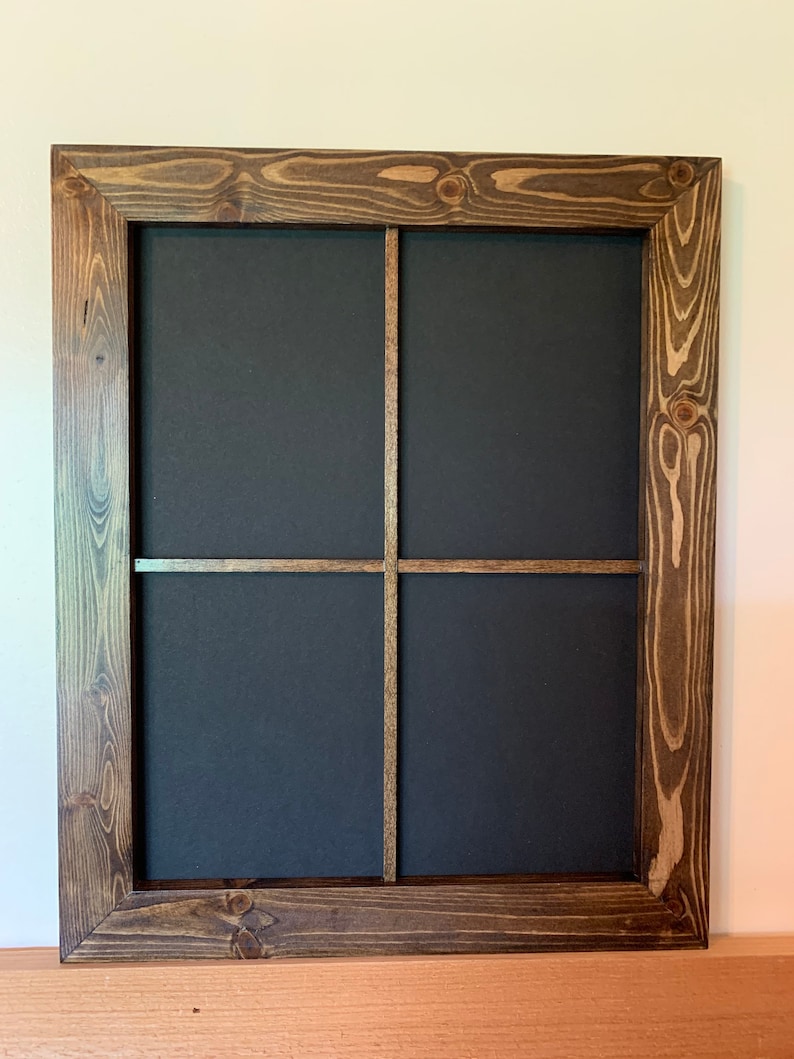 11x14 Rustic Window Frame Window Picture Frame Farmhouse Etsy