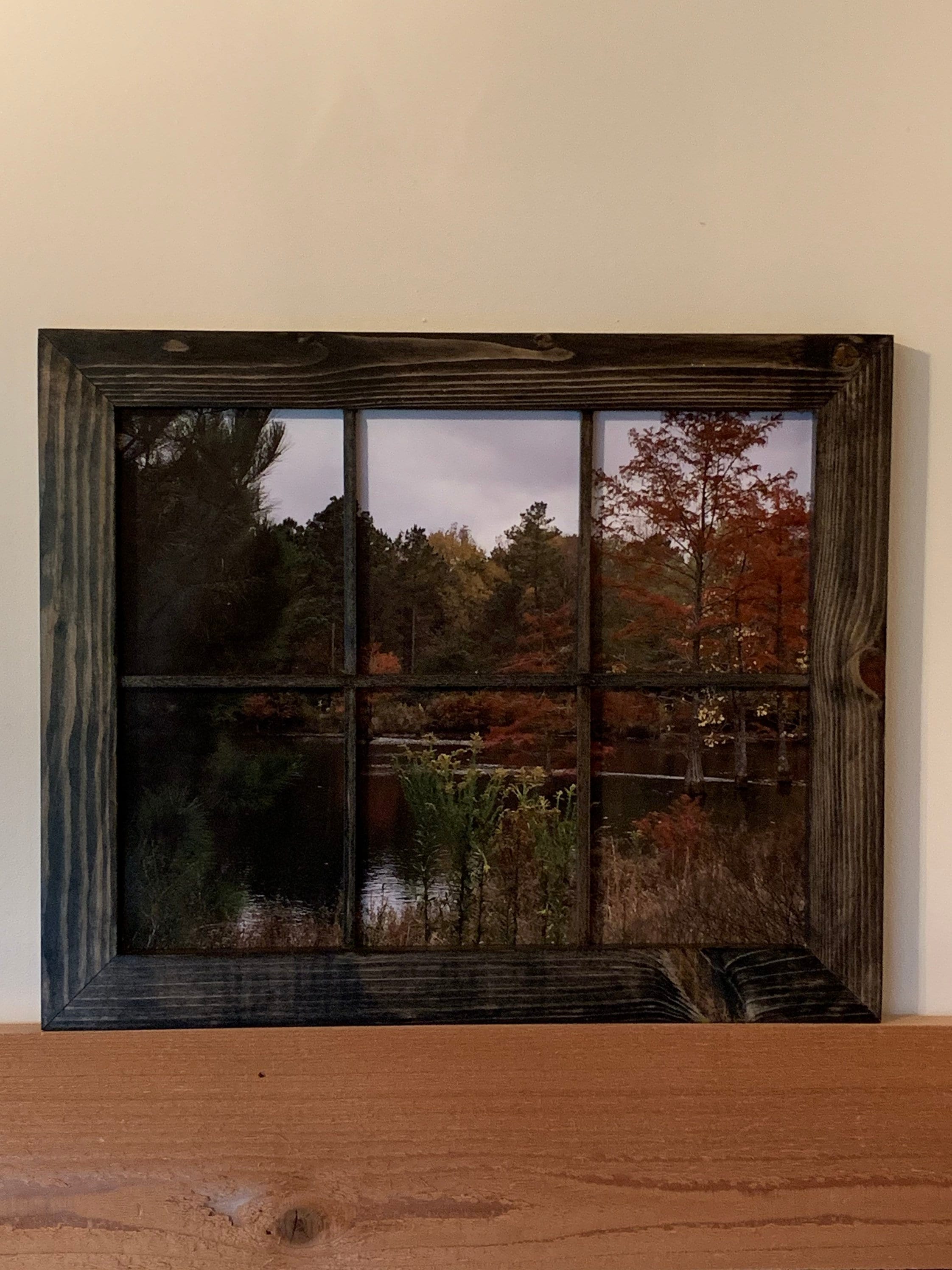 11x14 Rustic Window Picture Frame Window Picture Frame Etsy