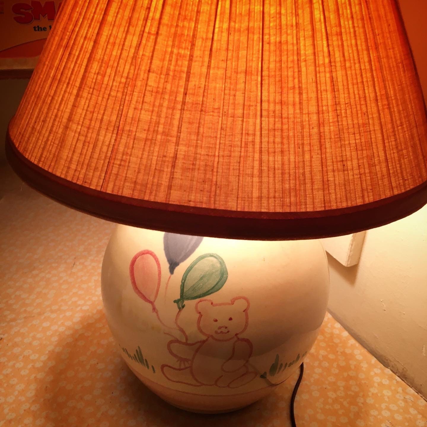 Vintage Nursery lamp Etsy
