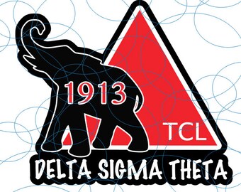 Free Free 79 Elephant Svg Delta Sigma Theta SVG PNG EPS DXF File