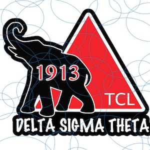 Delta Sigma Theta SVG - Digitale Datei