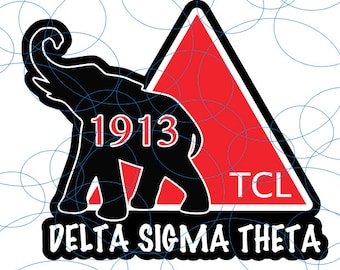 Delta Sigma Theta SVG- Digital File