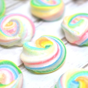 Customizable Meringue Cookies - 2" or 1" Cookies - Perfect For Parties - Many Flavors Available