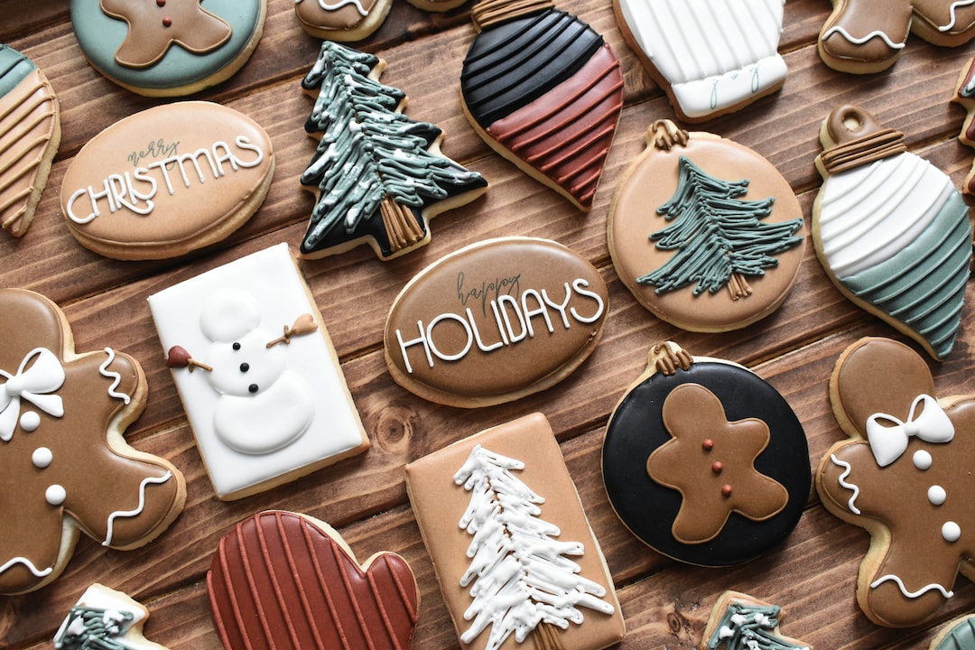 Christmas/holiday Royal Icing Sugar Cookies Regular, Vegan/glutenfree