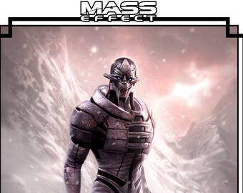 Mass Effect print-Holographic! Limited Edition!