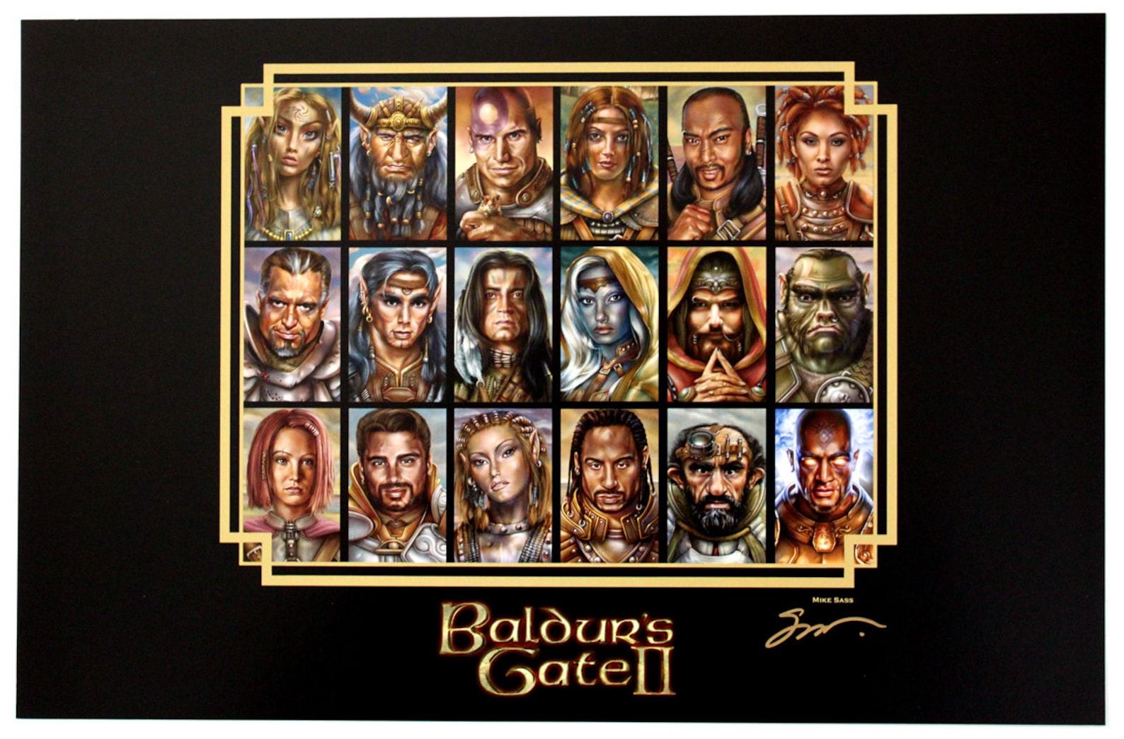 Baldur's Gate 2 Art Print - Etsy