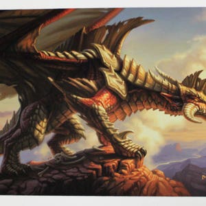 Red Dragon Playmat
