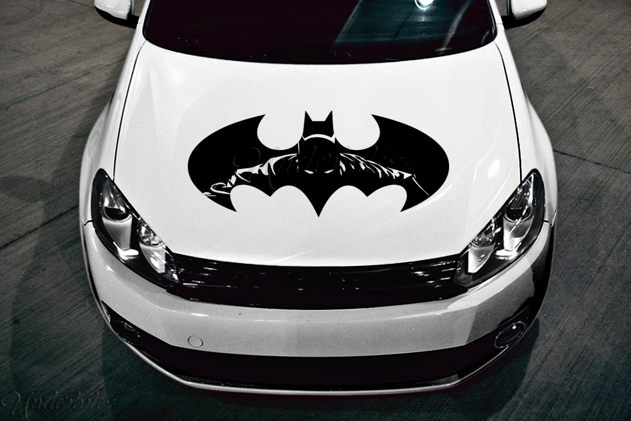 Batman Hood Decal 32 MultiUse Vinyl Sticker For Car Etsy