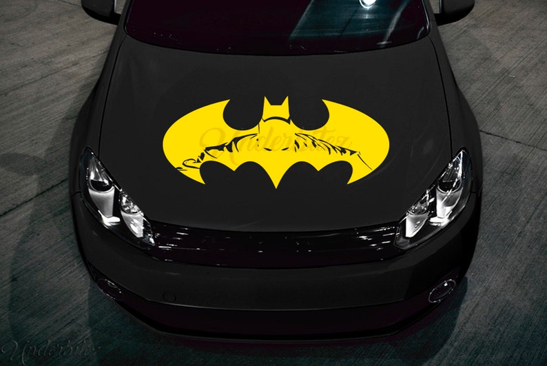 Batman Hood Decal 32 MultiUse Vinyl Sticker For Car Etsy