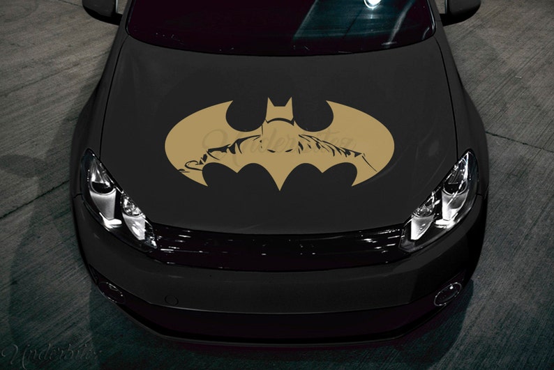 Batman Hood Decal 32 MultiUse Vinyl Sticker For Car Etsy