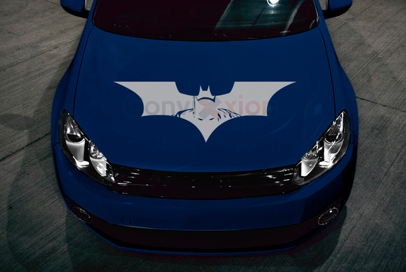 Vinyl Car Hood Graphics Decal The Joker Harley Quinn Batman Dark Knight Sticker
